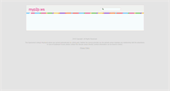 Desktop Screenshot of myp2p.ws